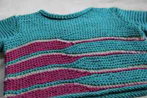 Pembroke knit baby sweater 4